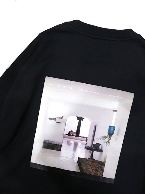 【SLICK】Printed Oversized Sweatshirt (Sripada)：画像4