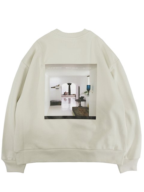 【SLICK】Printed Oversized Sweatshirt (Sripada)：画像2