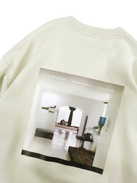 【SLICK】Printed Oversized Sweatshirt (Sripada)：画像3