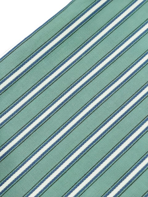 SLICK(スリック) - 100/2 Dobby Stripe Oversized Shirt(5169722-GREEN 