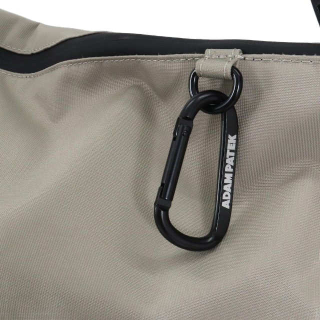 【ADAM PATEK】water repellent nylon shoulder big bag：画像2