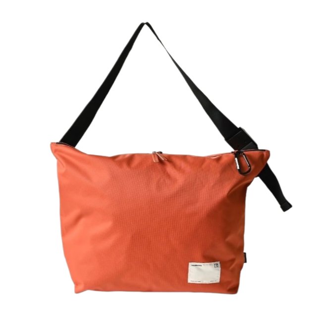 【ADAM PATEK】water repellent nylon shoulder big bag