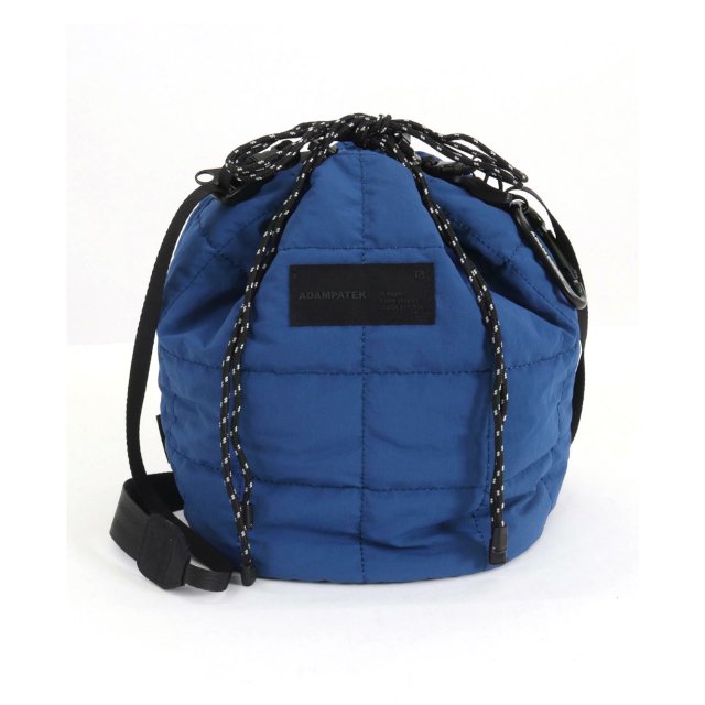 ADAM PATEK(アダムパテック) - square quilt mini drawstring bag