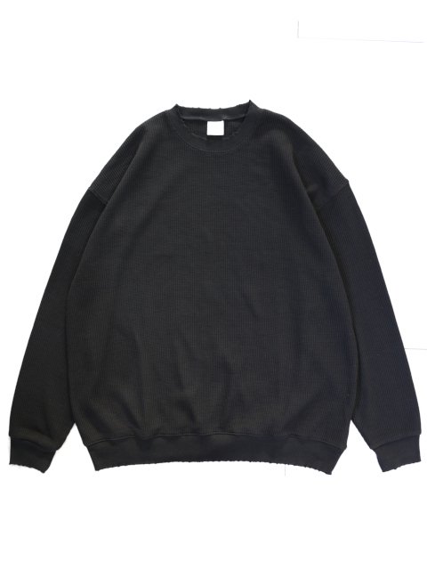  【SEABEES】Damaged Thermal L/S：画像1