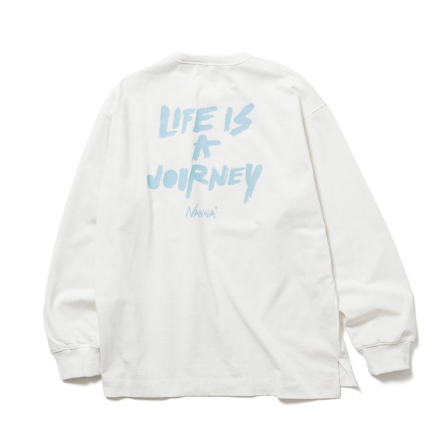 NANGAECO HYBRID LIFE IS A JOURNEY L/S TEE