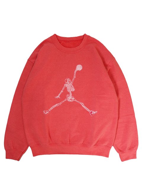  THRIFTY LOOKJUMP SKULL CREW SWEAT