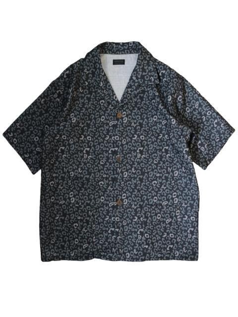  modem designAll-over leopard pattern beach shirt