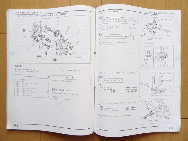 ホンダ ジョルノ サービスマニュアル SN50n AF24 - 洋書堂 ～おすすめ