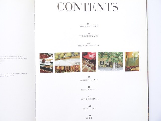 フランスのカフェ写真集 - 洋書堂 ～おすすめの洋書のネット通販書店～