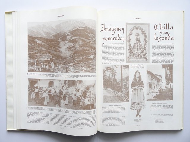 1928年から1936年に出版された民族誌とコストゥンブリズモの記事写真集 