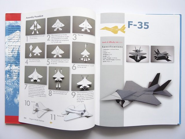 紙飛行機、折り紙本 まとめ 戦闘機、おりがみ - 趣味/スポーツ/実用