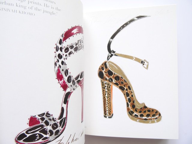 洋書マロノブラニクデザインブック manolo blahnik drawings - 洋書