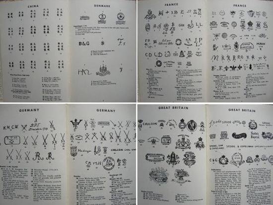 陶磁器メーカー マーク大図鑑 - 洋書堂 ～おすすめの洋書のネット通販 