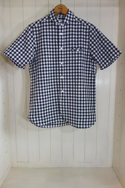 maillot Sunset Big Gingham Work S/S Shirts （ビッグギンガムワーク 