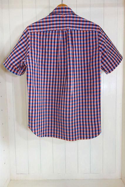 maillot Sunset Big Gingham Work S/S Shirts （ビッグギンガムワーク 