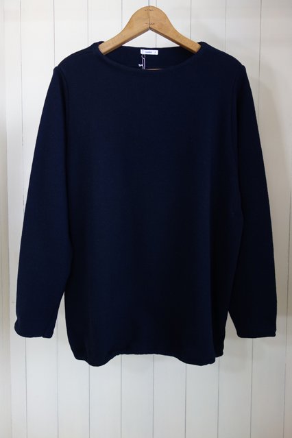 maillot wool sweat trainer （ウールスウェットトレーナー） NAVY