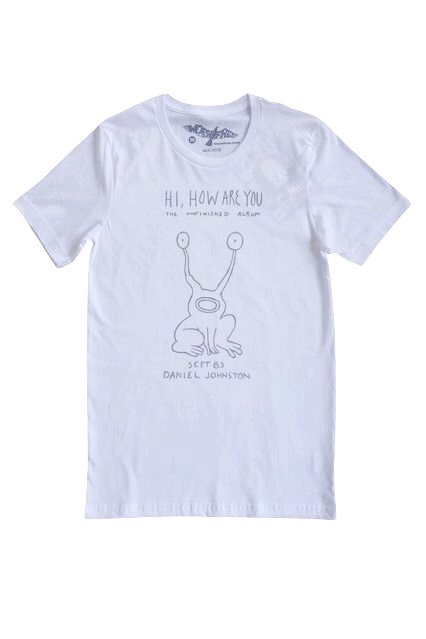 WORN FREE KURT COBAIN HI HOW ARE YOU T-Shirt（カート・コバーン ハイ ハウアーユーTシャツ）WHITE -  colors＋（カラーズ） online