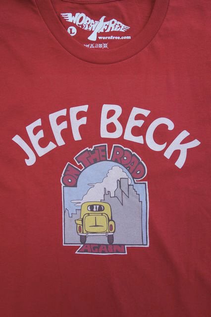 WORN FREE JEFF BECK ON THE ROAD T-Shirt（ジェフ・ベック オンザ