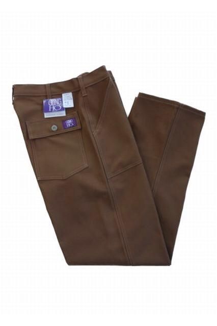 GUNG HO 4POCKET FATIGUE PANTS（4ポケットファティーグパンツ） BROWN