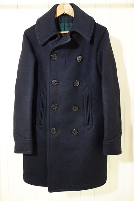maillot navy long pea coat（ネイビーロングピーコート）NAVY