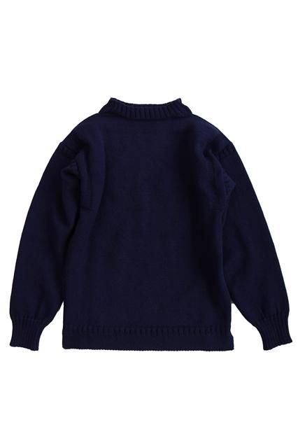 Guernsey Woollens Guernsey Sweater ガンジーセーター Navy Colors カラーズ Online