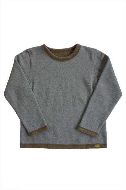 Sunlight Believer REVERSIBLE FLEECE CREW SWEAT / リバーシブルフリースクルースウェット　BEIGE -  colors＋（カラーズ） online