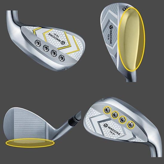 TS-31 Wedge 黒IP（48/52/56/58）ヘッドのみ - タイトリスト