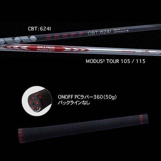 ONOFF FORGED IRON KURO【N.S.PRO MODUS3 TOUR105、115】5本