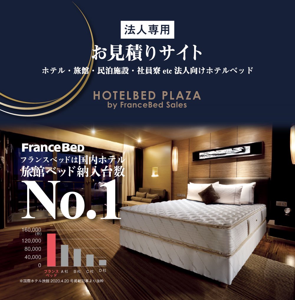 ホテル専用マットレス・マルチスーパーデラックス - Hotelbed-PLAZA 