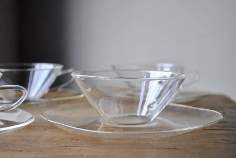 アンティーク雑貨：JENAER GLAS Cup and Saucer イエナグラス カップ＆ソーサー - berkarte [ベルカルテ]  オンラインストア