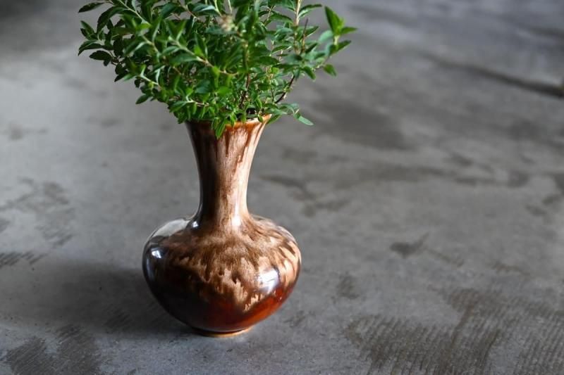 アンティーク雑貨：Old Flower Base オールドフラワーベース