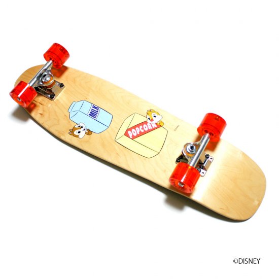 DISNEY COLLECTION CHIP & DALE bluth skateboards Pushmaster ©DISNEY bluth  オリジナルコンプリートセット（完成品） - Bombspender-mobile