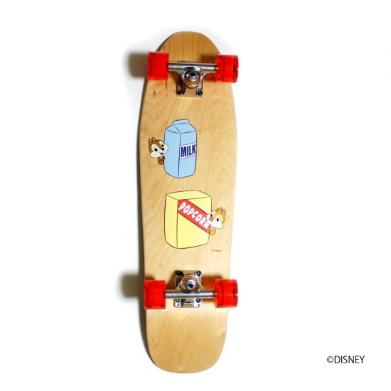 DISNEY COLLECTION CHIP & DALE bluth skateboards Pushmaster ©DISNEY bluth  オリジナルコンプリートセット（完成品） - Bombspender-mobile