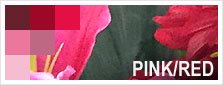 ピンク・レッド系（人気No1）のスタンド花