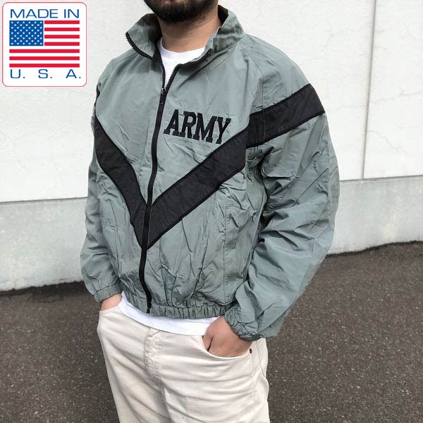 米軍 US ARMY IPFU トレーニングジャケット ナイロンジャケット