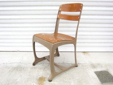 USA製/ビンテージ/Envoyチェア/子供椅子/スクールチェアー/木製
