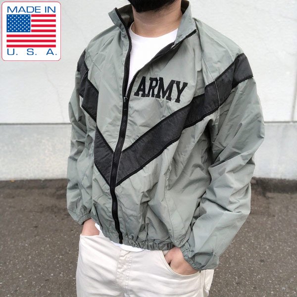 美品】U.S.ARMY IPFU トレーニングジャケット米軍実物 - ナイロン