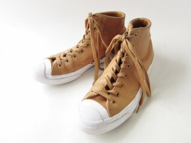 CONVERSE】コンバース/ジャックパーセル/ミッドカット/レザー