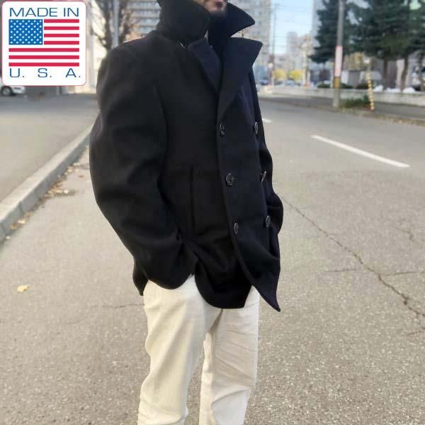 引出物 US navy pea coat 40s 50s 50年代 ピーコート 8ボタン tdh