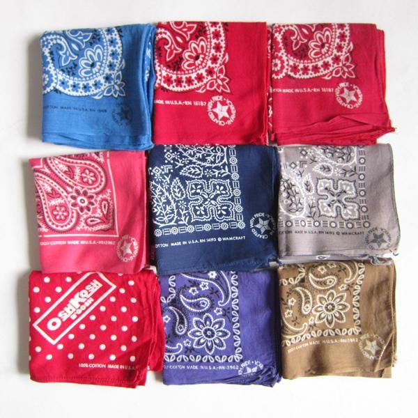 み*け様 まとめ売り 10枚 vintage ビンテージ バンダナ USA ネイ み*け様 まとめ売り 10枚 vintage ビンテージ バンダナ USA ネイ