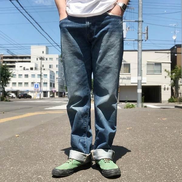 DENIM&SUPPLY/ラルフローレン/ビンテージ加工/ストレートジーンズ ...