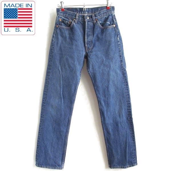 アディダス希少 80s levi's 35010117 デニムパンツ 濃紺 501 usa