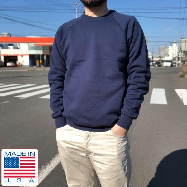 【HANCO 90s】ラグランスウェット　made in USA