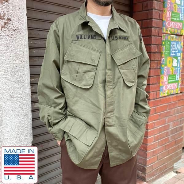 Ricoclothing60s U.S.ARMY ジャングルファティーグジャケット 4th 米軍