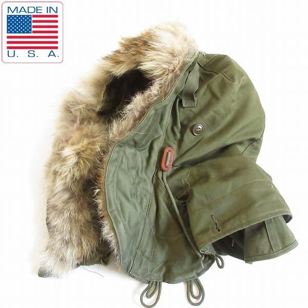 米軍　実物　M51 フードM1951 PARKA コヨーテファーオンブレ