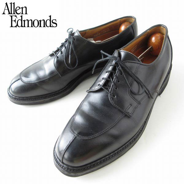 アレンエドモンズ/外羽根/Uチップ/シューズ/黒【26cm】スプリットトゥ/Allen Edmonds メンズ/靴/D143