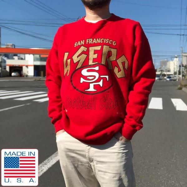 リー Lee NFL SANFRANCISCO 49ERS サンフランシスコフォーティナイナーズ スウェットシャツ トレーナー メンズXL /eaa363666