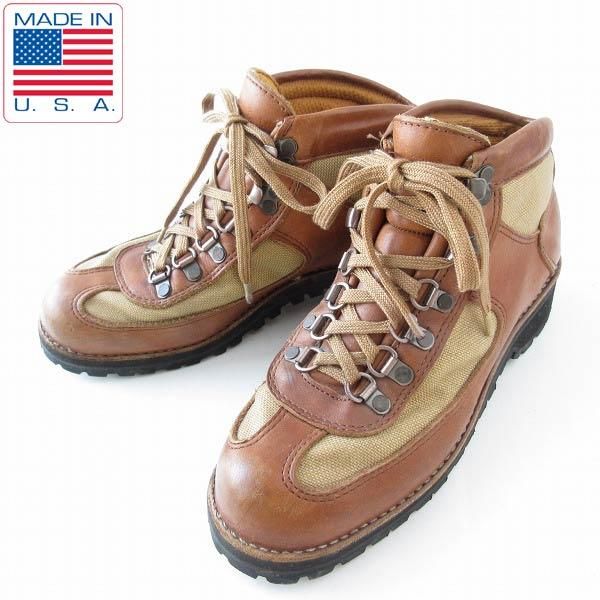 80's USA製 Danner ダナー フェザーライト 茶系 メンズ25.5cm