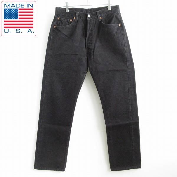 00s Levi's 501 ブラックデニム 501-0165ヴィンテージ ユーロ 後