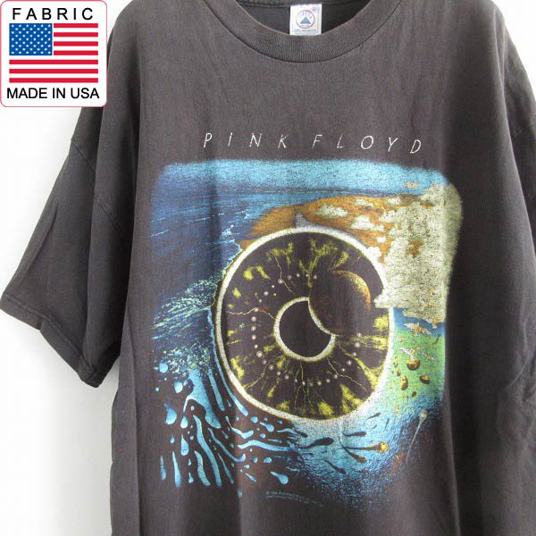 トップス Tシャツ/カットソー(半袖/袖なし) 90's PINK FLOYD ピンクフロイド p.u.l.s.e. 半袖Tシャツ 黒 XL 